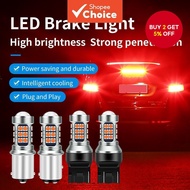 1PCS 1156/1157 LED Brake Light Bulb, Canbus 27SMD Strobe Tail Lamp 12V Red Stop Parking Light for Ca