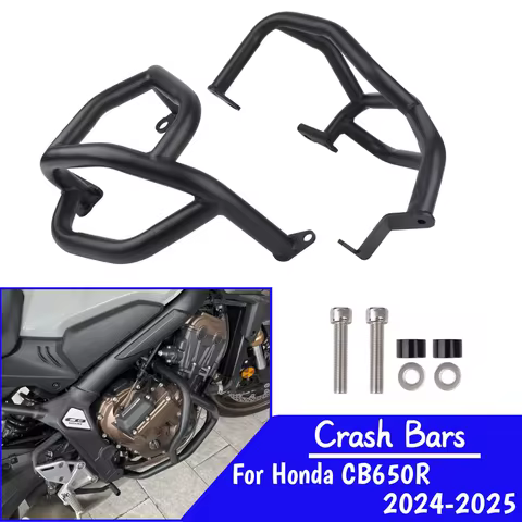 CB650R Crash Bars Frame Bumper For Honda CB 650R 2024 2025 2026 Motorcycle Highway Engine Guard Fair