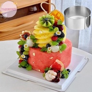 TEAY Watermelon Cutter Cake Cutter Slicer Adjustable Round Mousse Ring Mold For Baking Cake 6-12 Inc