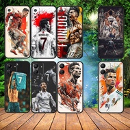 soft black Redmi K20 30 pro 40 pro Note 10 Pro Max 10S 10T Cristiano Ronaldo phone case