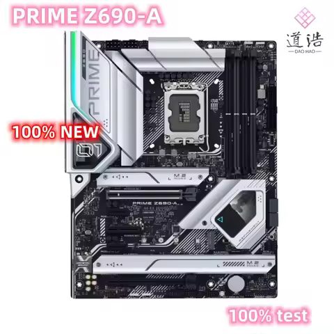 For PRIME Z690-A Motherboard 192GB PCI-E5.0 M.2 HDMI USB3.2 LGA 1700 DDR5 ATX Z690 NEW 100% Tested F