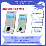 Zkteco F22 WIFI Fingerprint Dot Machine In Luxurious White