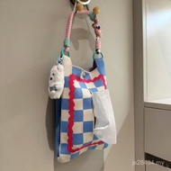 Hanging Bag Tissue Box Sofa High-Value Dopamine Tissue Household Storage Living Room Cute Paper Bag 