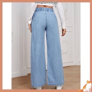 Sandra Bootcut Jeans Light Blue 2Wins Exclusive [Jeans Longgar, Loose Jeans, Jeans Plus Size]