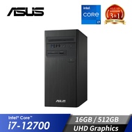 華碩 ASUS S500TD 桌上型電腦 (i7-12700/16GB/512GB/UHD/W11) H-S500TD-712700006W