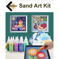 12 Colors Sand Art Painting Gift Box Children Art DIY Creative Art Kit Educational Play Set