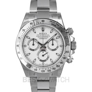 Cosmograph Daytona Steel Automatic White Dial Men s Watch 116520 White
