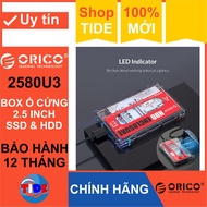 Orico 2580U3 Sata3 2.5inch hard drive box – USB3.0 – GENUINE – 12 months – HDD Box – SSD Box