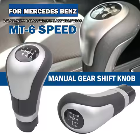 For Mercedes Benz A-Class W177 C-Class W205 E-Class W213 6 Speed Manual Gearbox Handball Car Gear Sh