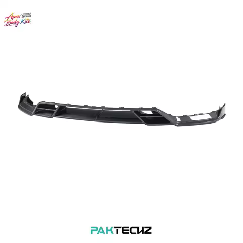 Paktechz Dry Carbon Fiber Body Kit Front Lip Spoiler for Porsche Cayenne S GTS Coupe 2018 - 2023