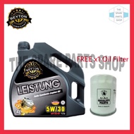 REYTON 5W30 FULLY SYNTHETIC ENGINE OIL 4LITER FREE x1 PERODUA OIL FILTER