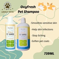 Oxyfresh Pet Shampoo - Anti Itch Cat Shampoo & Dog Shampoo - Shiny Coat | Syampu Kulit Sensitif Kuci