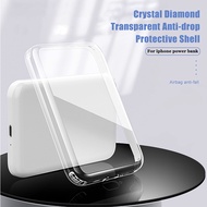 Luxury Clear Shockproof Case Charger Cover For iphone case (Suitable for A2384 113g 96*64*11mm)