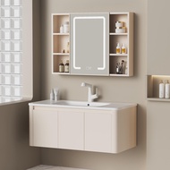 【SG Sellers】Bathroom Mirror Vanity Cabinet Bathroom Cabinet Mirror Cabinet Toilet Mirror Cabinet Wash Basin Toilet Cabinet