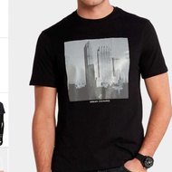Armani Exchange AX Armani Men's Fashion Casual Short-Sleeved T-Shirt Collar Label+Tag
