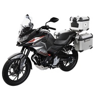 GSADV Honda CBF190X Motorcycle Top Box Aluminium &amp; Side Box Aluminium With Pannier Rack