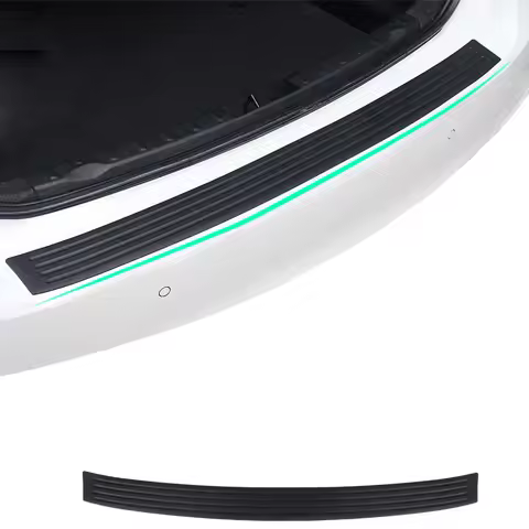 Rubber Rear Guard Bumper Protector Trim Cover For Toyota Camry Highlander RAV4 C-HR Crown Reiz Corol