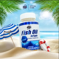 ATC Healthcare Fish Oil 100 Capsules Omega-3 Supplement with 995mg Fish Oil & 0.5mg Vitamin E for He