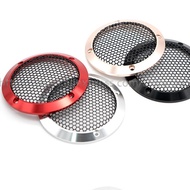 Car Speaker Aluminum Mesh Cover 3 Inch 3.5 Inch 6.5 Inch Midrange Speaker Grille Aluminum Speaker Co