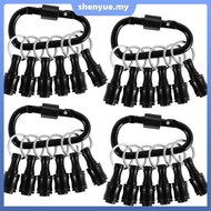 24Pcs 1/4 Inch Hex Shank Screwdriver Bit Holder Bit Holder Keychain Drill Bit Holder Extension Bar S