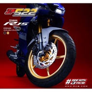 《100% RCB》Yamaha R15V3 MT15 R15 V3 Racing Boy SP522 Sport Rim RCB Racingboy Sport Rim Fr 250 Rr 350 