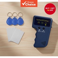 125KHz RFID Duplicator Programmer for EM4100 5200 Cards Handheld Writer  Pengaturcara Duplikator RFI