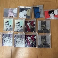 Lottery NOTE Death Note E Prize Acrylic Keychain Set of 12