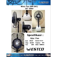 WESTCO MIST FAN KIPAS ANGIN EMBUN HW-26C | KIPAS ANGIN KABUT 26" (inch) Kipas Air Dingin