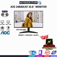 AOC 24B36X/67 23.8 MONITOR (IPS FHD 144Hz)/ประกัน 3 Years Onsite + BKK ONLY