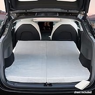 Camping Mattress for Tesla Model Y/X CertiPUR Memory Foam Mattress, Storage Bag &amp; Sheet Provided, Portable, Space Saver, in Car Sleeping, Twin Size