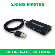KING-MASTER 1.2m USB2.0 to 4 Port USB2.0 Hub KM004