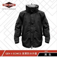 聖堂 TRU-SPEC GEN II ECWCS 美軍防水外套 - 美軍極地防寒系統裝備 黑色 #2027