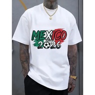 Unisex Vintage Soccer T-Shirts For Brazil Spain USA Mexico England Portugal Japan Ecuador And German