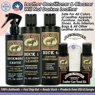 Bickmore Bick 1 Bick 4 Leather Conditioner and Leather Cleaner, Exotic, Leather Shoe & Boot