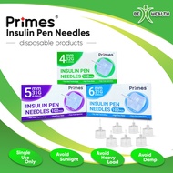 Primes Disposable Insulin Pen Needles / Jarum Pen Insulin Pakai