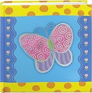 Pioneer Photo Albums 200-Pocket 3-D Butterfly Applique Cover Photo Album, 4 by 6-Inch