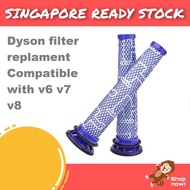 Filter Replacements for Dyson Absolute Animal Motorhead V8+, V8, V7, V6, DC62, DC61, DC59, DC58 Vacuum SINGAPORE READY