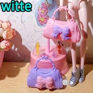 WITTE 1/6 Doll Accessories, Fashion 5 Styles Doll Handbag, High Quality Plastic Doll Purse Accessori