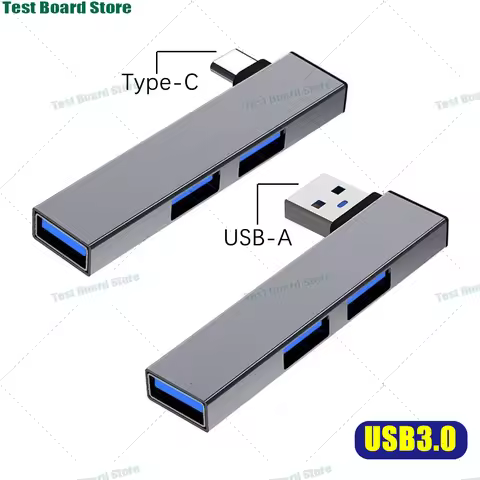 3 in 1 USB HUB OTG USB 3.0/Type-C 3.0 To 3 USB Splitter Hub Speed 5.0Gbps 3 Port Type C HUB for PC L