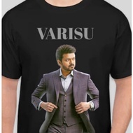 PRINTMASTER New short sleeve VIjay Varisu t-shirt