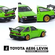 IN64-AE86PL-GRN - Inno64 1: TOYOTA AE86 Levin "PANDEM ROCKET BUNNY" Green64
