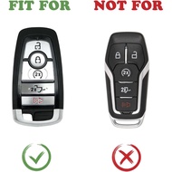 TANDRIVE Key Fob Cover for 2026 2025-2017 Ford F150 F250 F350 F450 F550 F650 F750, 5 Button, Silicon