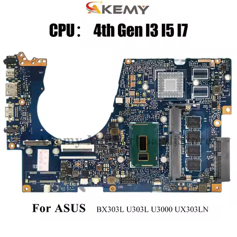 UX303LA Laptop Motherboard For ASUS ZenBook UX303LB UX303LN U3000 BX303L U303L UX303LNB UX303LA UX30