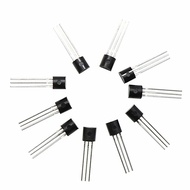 2N2222A, BC547 / BC547B, BC546, BC548, BC557, 2N3904, 2N4401, 2N5401, 2N5551, 2N2222 - TO-92 NPN PNP