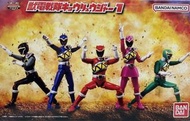 特價 魂限定 獸電戰隊 強龍者 套裝 SHODO SUPER JYUDEN SENTAI KYORYUGER W/O CANDY / SHODO bandai 戰隊 SMP