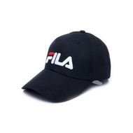 FILA Classic Cap 🧢 Black 斐樂字母 經典款六片帽-黑
