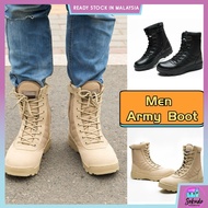 Army Men Boots Kasut Operasi Unisex Boots Safety Boots Shoes Kasut Safety (No Box) Safety Boots Safe