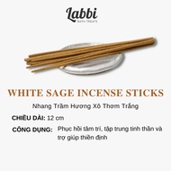 [Labbi] Agarwood WHITE SAGE INCENSE STICKS (WHITE SAGE INCENSE STICKS) Meditation Aid