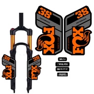 Decal fox factory 38 performance sticker fork 2021 MTB Bike