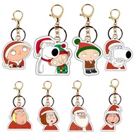 Family Guy Spoof House Christmas Acrylic Cartoon Dumpling Brian#7. 10AL. fang#吊饰